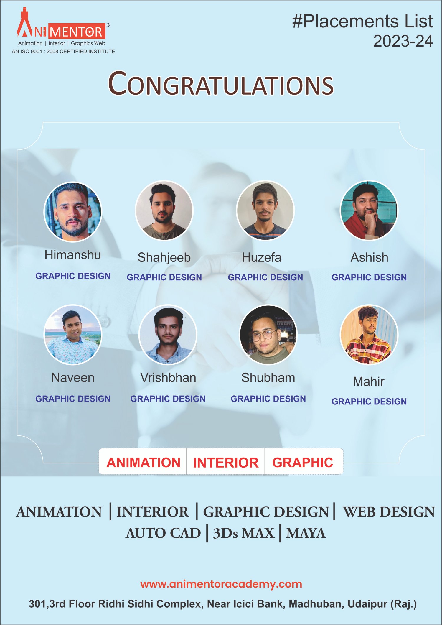 placement student 2024 GD