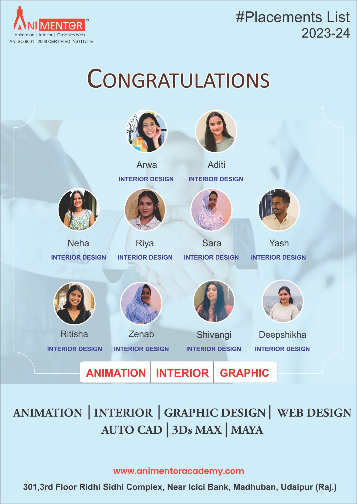 placement student 2024 ID